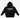 crest black Hoodie
