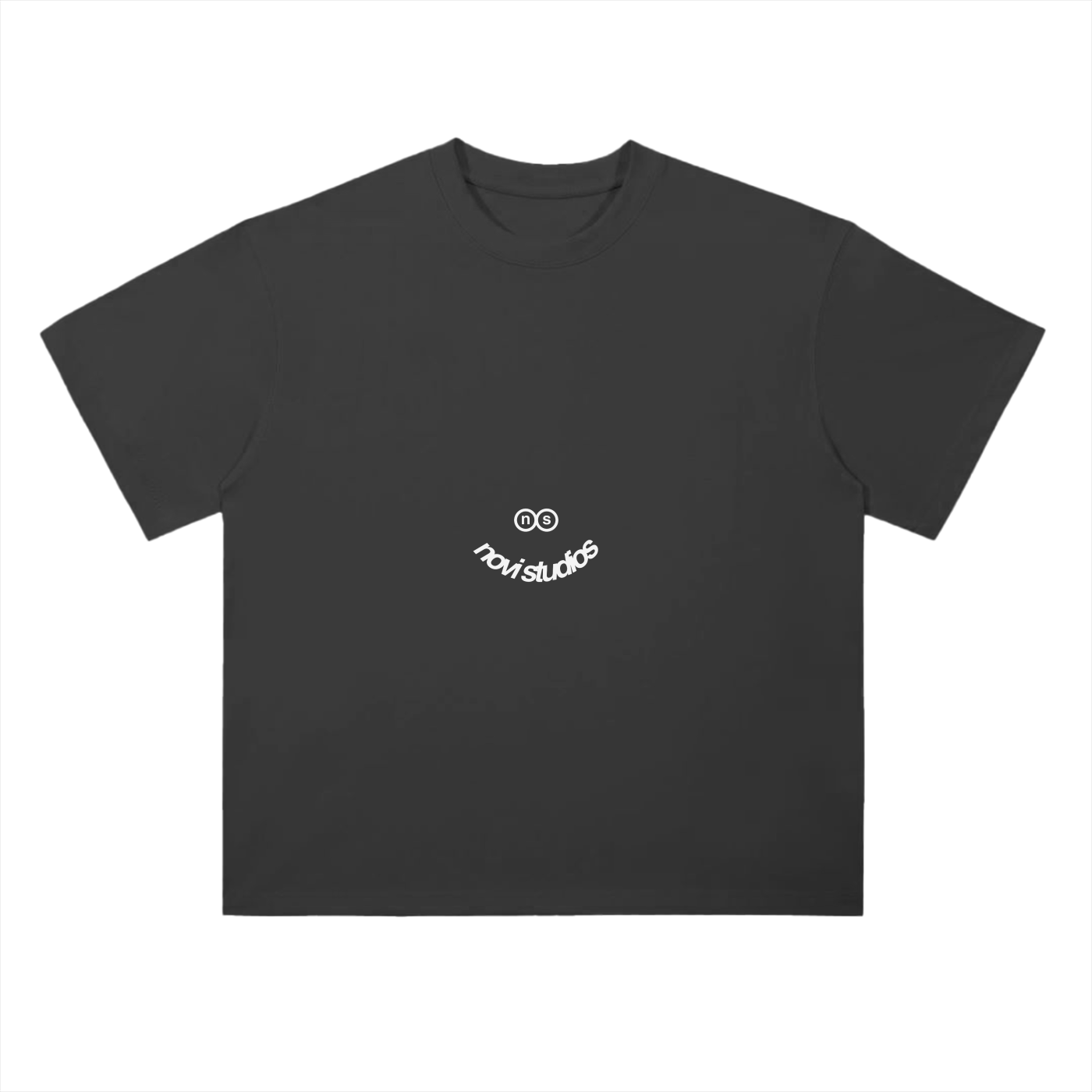 Fake Smiles Drop Shoulder Tee