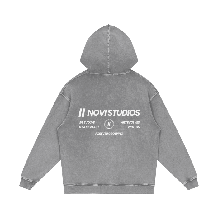 Acid Wash Oversize Hoodie - 420 GSM