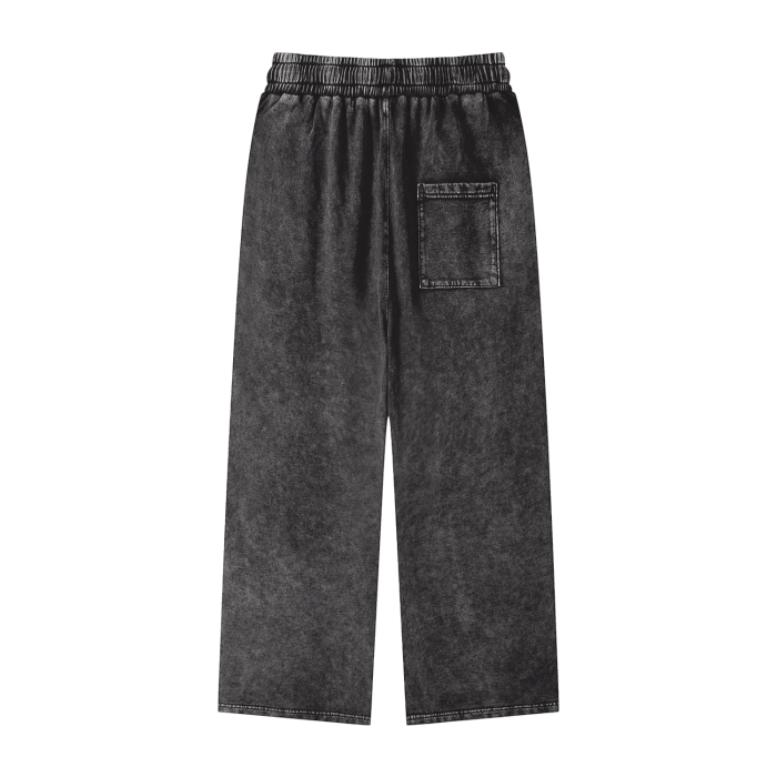 Acid Wash Studio Pants